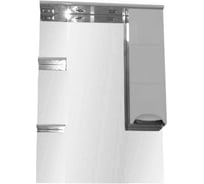 Зеркало-шкаф Loranto Стиль Соло-80 правое, с фрезеровкой, 800х1025х170 CS00024672