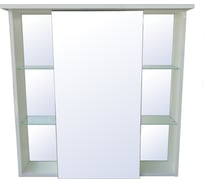 Зеркало-шкаф Loranto Модерн 80 с полками, 800х820х210 CS00046071