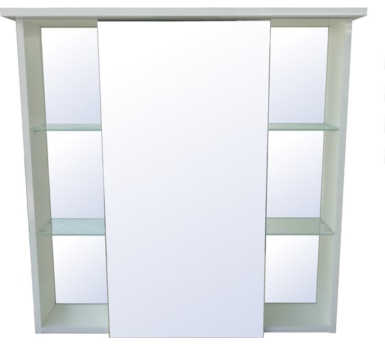 Зеркало-шкаф Loranto Модерн 80 с полками, 800х820х210 CS00046071