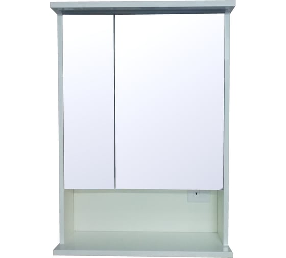Зеркало-шкаф Loranto Арфа 60 600х835х190, с подсветкой CS00046149