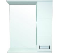 Зеркало-шкаф Loranto Дина 60 600х700х140, правое CS00049718