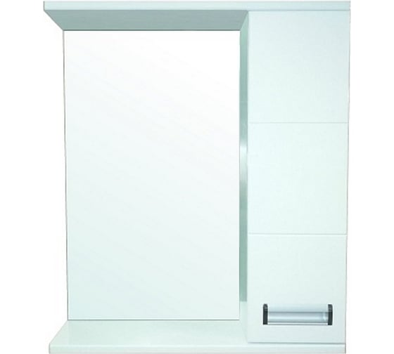 Зеркало-шкаф Loranto Дина 60 600х700х140, правое CS00049718