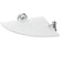Угловая стеклянная полка для ванной FORA DROP FOR-DP035 6