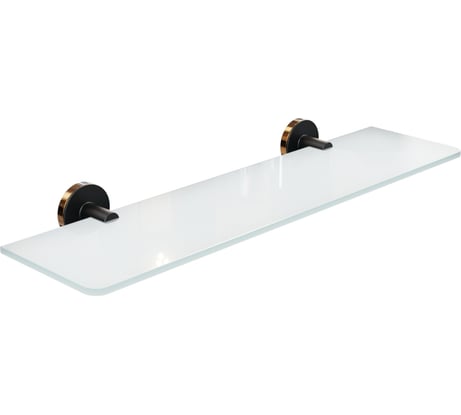 Полка Fora LORD стекло, черный FOR-LORD034BL