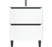 Тумба под раковину 1Marka Coda 85Н 846х887х471 мм, перламутр белый Ц0000042343