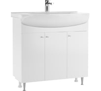 Тумба под умывальник Айсберг Элеганс 85 Промо без ящика DP2638T