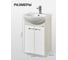 Тумба AQUATON БЕККА 50 белый/дуб Сомерсет для раковины SMILE-50 1A210801BAC20 00045164 2