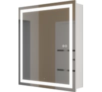 Зеркало-шкаф для ванной Uperwood с подсветкой Tanos_60*70 см, LED подсветка, белое ZTanos60w