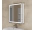 Зеркало-шкаф для ванной Uperwood с подсветкой Tanos_60*70 см, LED подсветка, белое ZTanos60w 4