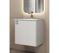 Тумба под раковину для ванной Aurora 50 Uperwood белый матовый TAurora50wm