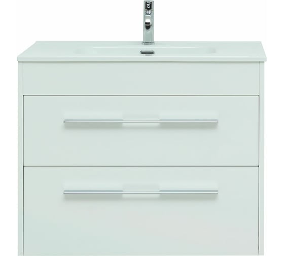 Тумба Aquanet Августа 80 Flat белый глянец 00277508