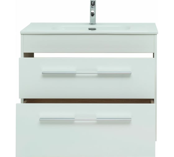 Тумба Aquanet Августа 80 Flat белый глянец 00277508