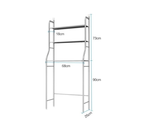 Стеллаж для ванной/стиральной машины SOKOLTEC HW47885SS 32963508