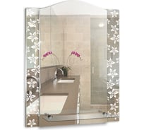 Зеркало MIXLINE "Азалия" 555х735 с полкой 548524