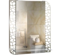Зеркало MIXLINE "Тессера" 550х685 с полкой 548537