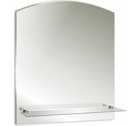 Зеркало MIXLINE "Шанс" 500х580 ШВ с полкой 525479