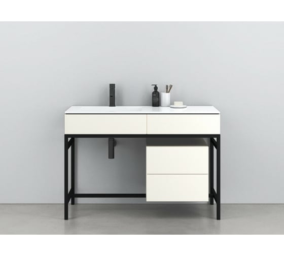 Стальной каркас CIELO MILANO 120х50x65.6 см, черный матовый MIST NM
