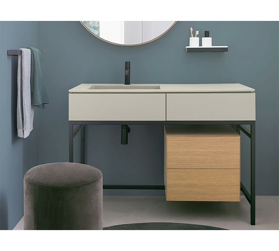 Консоль с 1 ящиком CIELO MILANO 120х50х18 см, цвет talco MIBCL TL