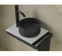 Держатель керамической столешницы CIELO MULTIPLO черный MUST70 NM