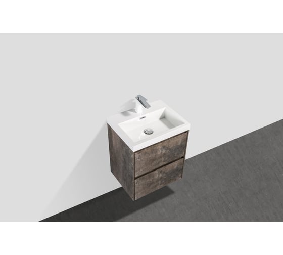 Подвесная база под раковину BelBagno PIETRA Stone MINI-500-2C-SO-PT