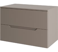 Тумба подвесная 70 столешница МДФ, матовый латте ORANGE Line Li-70TuLMDF