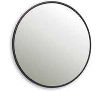 Зеркало DREJA MIRO, 70x70 см, металлическая рама, графит 99.2042