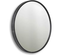 Зеркало DREJA REEF, 50x50 см, алюминиевый профиль, черный 99.2052