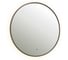 Зеркало DREJA SHINE, 80x80 см, металлическая рама, графит, бесконтактный сенсор, LED-подсветка, диммер 99.2048 1