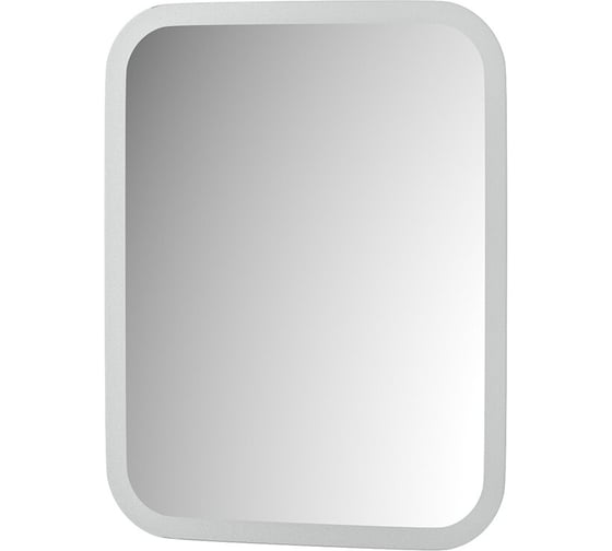 Зеркало с матированием и LED-подсветкой DEFESTO 15W (40x50 см) (Без выключателя) (Нейтральный белый свет) DF 3801 1