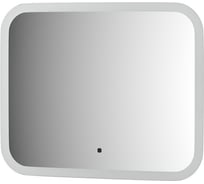 Зеркало с матированием и LED-подсветкой DEFESTO 15W (50x40 см) (ИК - выключатель) (Теплый белый свет) DF 3811RH