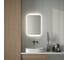 Зеркало с матированием и LED-подсветкой DEFESTO 21W (50x70 см) (Сенсорный выключатель) (Нейтральный белый свет) DF 3804S 3