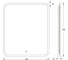 Зеркало с матированием и LED-подсветкой DEFESTO 23W (60x70 см) (Сенсорный выключатель) (Нейтральный белый свет) DF 3806S 2