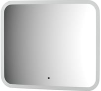 Зеркало с матированием и LED-подсветкой DEFESTO 19W (60x50 см) (ИК - выключатель) (Теплый белый свет) DF 3813RH