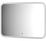 Зеркало с матированием и LED-подсветкой DEFESTO 21W (70x50 см) (ИК - выключатель) (Теплый белый свет) DF 3814RH 1