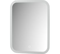 Зеркало с матированием и LED-подсветкой DEFESTO 15W (40x50 см) (Сенсорный выключатель) (Нейтральный белый свет) DF 3801S