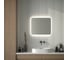 Зеркало с матированием и LED-подсветкой DEFESTO 23W (60x70 см) (Без выключателя) (Нейтральный белый свет) DF 3806 3