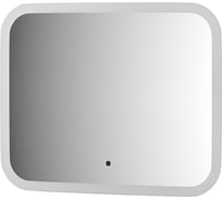 Зеркало с матированием и LED-подсветкой DEFESTO 15W (50x40 см) (ИК - выключатель) (Нейтральный белый свет) DF 3801RH