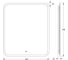 Зеркало с матированием и LED-подсветкой DEFESTO 23W (60x70 см) (ИК - выключатель) (Нейтральный белый свет) DF 3806R 2