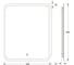 Зеркало с матированием и LED-подсветкой DEFESTO 19W (50x60 см) (Сенсорный выключатель) (Нейтральный белый свет) DF 3803S 2