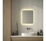 Зеркало с матированием и LED-подсветкой DEFESTO 23W (60x70 см) (ИК - выключатель) (Теплый белый свет) DF 3816R 3