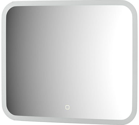 Зеркало с матированием и LED-подсветкой DEFESTO 19W (60x50 см) (Сенсорный выключатель) (Теплый белый свет) DF 3813SH 1