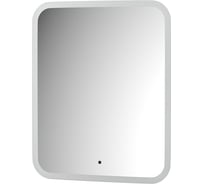 Зеркало с матированием и LED-подсветкой DEFESTO 19W (50x60 см) (ИК - выключатель) (Теплый белый свет) DF 3813R