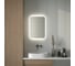 Зеркало с матированием и LED-подсветкой DEFESTO 21W (50x70 см) (ИК - выключатель) (Нейтральный белый свет) DF 3804R 3