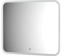 Зеркало с матированием и LED-подсветкой DEFESTO 23W (70x60 см) (ИК - выключатель) (Теплый белый свет) DF 3816RH