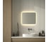 Зеркало с матированием и LED-подсветкой DEFESTO 23W (70x60 см) (ИК - выключатель) (Теплый белый свет) DF 3816RH 3