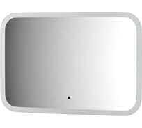 Зеркало с матированием и LED-подсветкой DEFESTO 17W (60x40 см) (ИК - выключатель) (Нейтральный белый свет) DF 3802RH