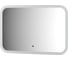 Зеркало с матированием и LED-подсветкой DEFESTO 17W (60x40 см) (ИК - выключатель) (Нейтральный белый свет) DF 3802RH 1