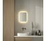 Зеркало с матированием и LED-подсветкой DEFESTO 15W (40x50 см) (ИК - выключатель) (Теплый белый свет) DF 3811R 3