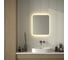 Зеркало с матированием и LED-подсветкой DEFESTO 23W (60x70 см) (Сенсорный выключатель) (Теплый белый свет) DF 3816S 3