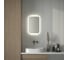 Зеркало с матированием и LED-подсветкой DEFESTO 17W (40x60 см) (Сенсорный выключатель) (Нейтральный белый свет) DF 3802S 3